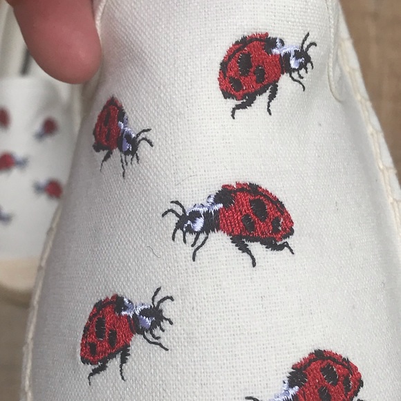 NWT Woman’s Ladybug Escape Espadrilles by Walk With Me. - Picture 4 of 10